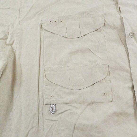 Columbia Men's Casual Button Down Shirt - Light Tan - Picture 3 of 13